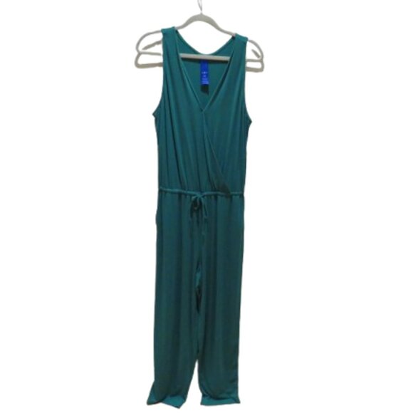 KIT AND ACE Banyan Jumpsuit in Forest Green Stretch Comfy Travel Active - Size M - Picture 1 of 11